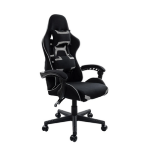 Cadeira Gamer Reclinável Preta e Cinza EA-254