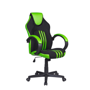 Cadeira Gamer Preta e Verde EA-256