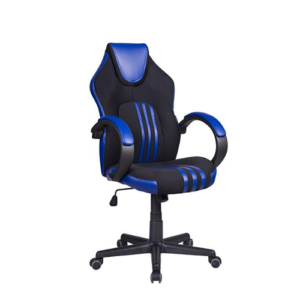 Cadeira Gamer Preta e Azul EA-258