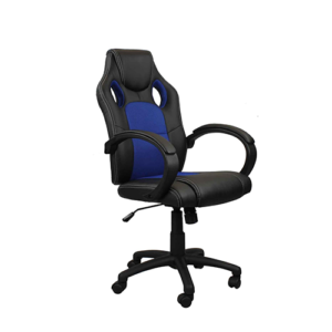 Cadeira Gamer  Preta e Azul EA-282 - Imagem 1