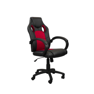 Cadeira Gamer  Preta e Vermelha EA-284 - Imagem 1