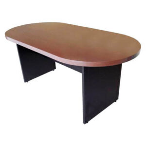 Mesa de Reunião Oval - Tampo Madeirado Cod - MF21